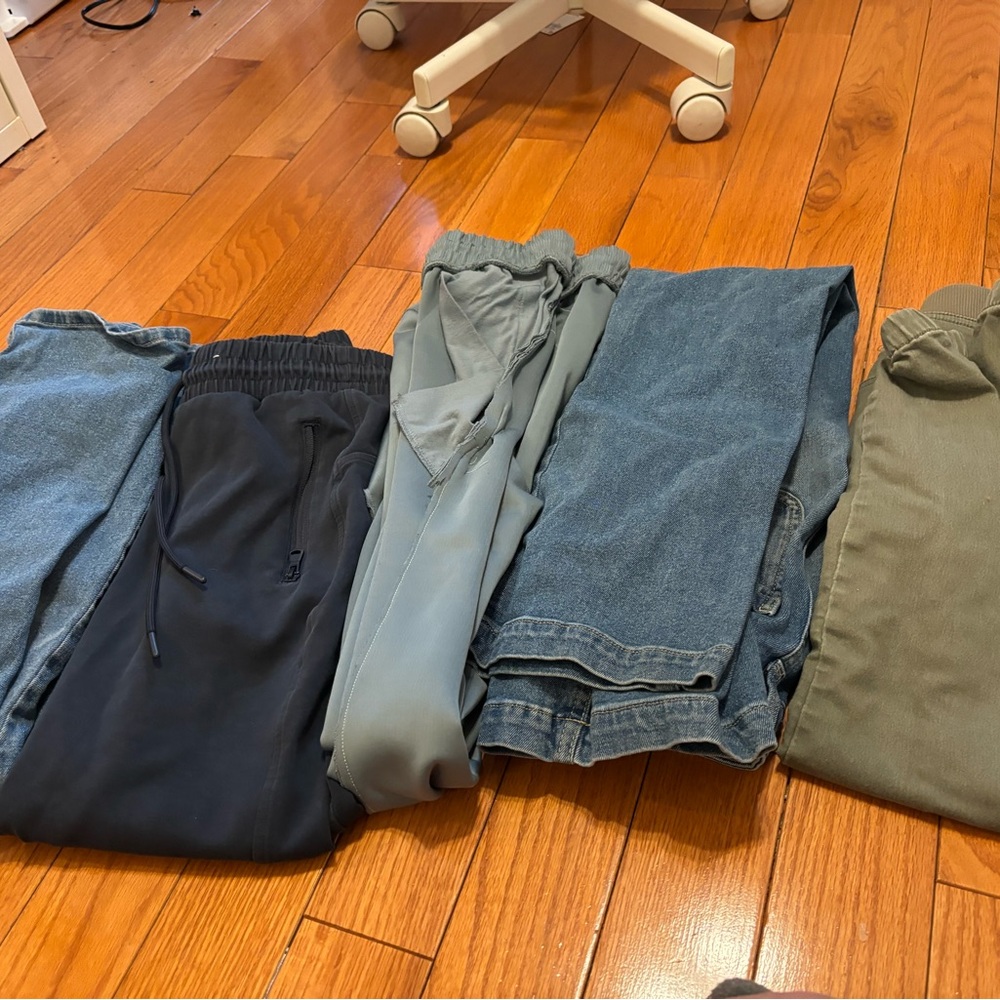 Old Navy Kids Casual Bottoms - Black, Gray, Blue, Green